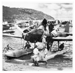 kamikawa maru aichi e13a seaplane